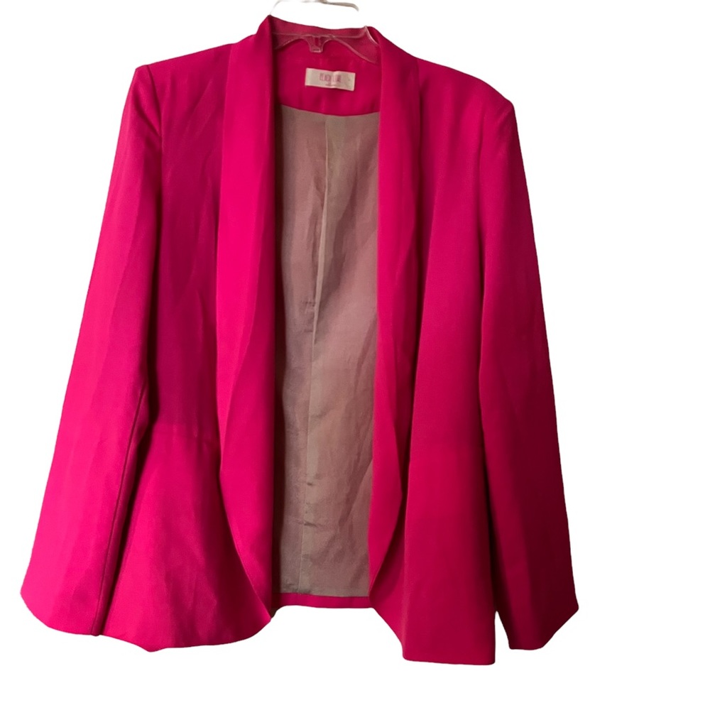 Retro Peach Love Pink Blazer Size Large